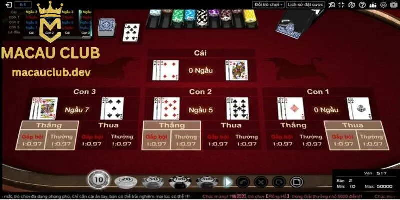 Nắm rõ cách tính điểm trong cách chơi bài Ngầu Hầm sẽ giúp bạn đưa ra chiến lược phù hợp