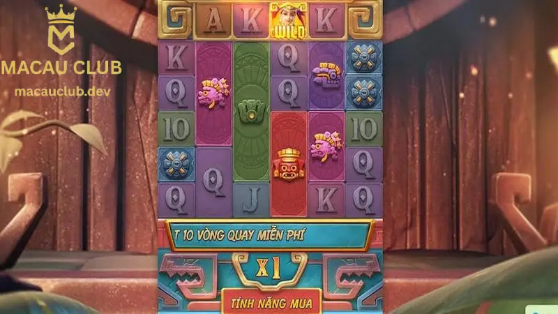 Nổ hũ Aztec tại Macau Club có đến 3200 dòng thưởng khác nhau