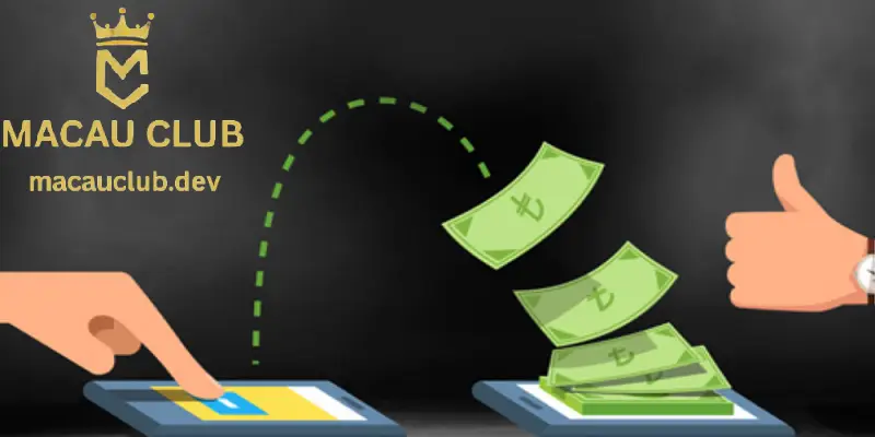 Rút thưởng Macau Club qua ngân hàng được nhiều hội viên lựa chọn