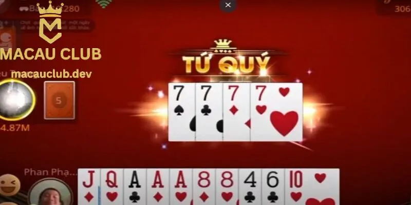 Tiến Lên Miền Nam là tựa game quốc dân rất được lòng các hội viên tại Macau Club